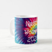 絞り染め扱いにくマグ コーヒーマグカップ (正面左)