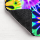 絞り染め旋回パターンデザイン マウスパッド (コーナー)