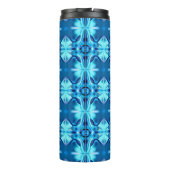 絞り染め模様（藍色とアイスブルー） タンブラー (裏面)