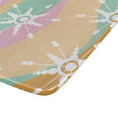 絞り染め液体レトログルービクリスマスベージュグリーン カッティングボード (角)