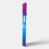 絞り染め溝状ファンキーの逆旋回カラフルパターン Case-Mate iPhoneケース (裏面 / 右)