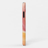 絞り染め炎赤オレンジパインタリーラブウォーターカラー Case-Mate iPhoneケース (裏面/右)