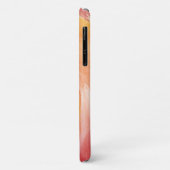 絞り染め炎赤オレンジパインタリーラブウォーターカラー Case-Mate iPhoneケース (裏面/左)