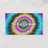 絞り染め爆発 名刺 (裏面)