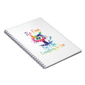 絞り染め猫素晴らし俺は全素晴らし体素晴らし ノートブック (右側)