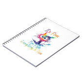 絞り染め猫素晴らし俺は全素晴らし体素晴らし ノートブック (左側)