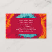 絞り染め組 名刺 (裏面)