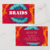 絞り染め組 名刺 (正面/裏面)