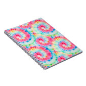 絞り染め緩和曲線美しい水の色ダーティーアート。ソフトウェア ノートブック (右側)