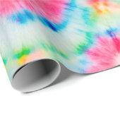 絞り染め緩和曲線美しい水彩ダーティーアート ラッピングペーパー (ロールコーナー)