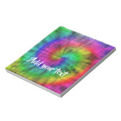 絞り染め織パターン(の模様が)ある物 ノートパッド (回転)