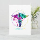 絞り染め聴診器介護者生活介護 セーブザデート (スタンド正面)