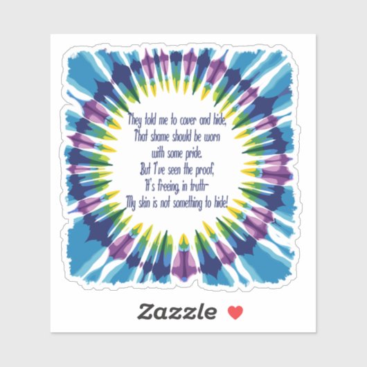 絞り染め肌プライドT シール (シート)