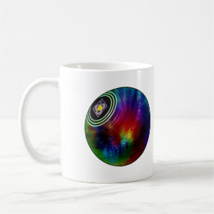 絞り染め芝生鉢、コーヒーマグ コーヒーマグカップ