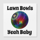 絞り染め芝鉢、磁気カード (正面)