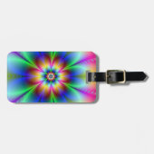 絞り染め荷物タグ ラゲッジタグ (正面横)