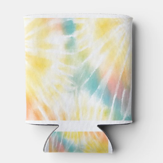 絞り染め虹 缶クーラー (裏面)