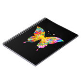 絞り染め蝶 ノートブック (左側)