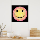 絞り染め顔ポスター ポスター (キッチン)