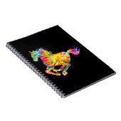 絞り染め馬 ノートブック (右側)