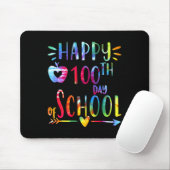 絞り染め100日の学校100日目の紅茶 マウスパッド (マウス)