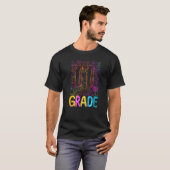 絞り染め11級第11級先生戻る Tシャツ (正面フル)