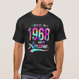 絞り染め1968年54歳素晴らし54歳 Tシャツ