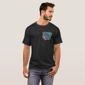 絞り染め2等分隊ポケットティー先生バック Tシャツ (正面フル)