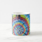 絞り染め2 – 最人気がある大 コーヒーマグカップ (中央)