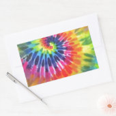 絞り染め2 長方形シール (封筒)