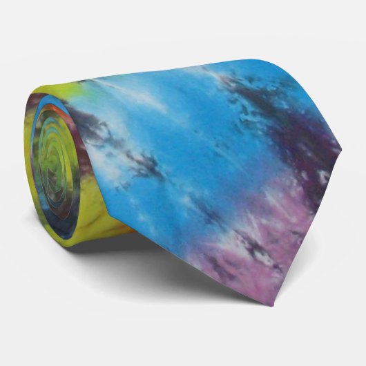 絞り染め4 ネクタイ (ロール)