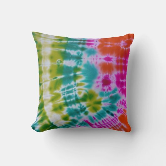 絞り染め クッション (正面)