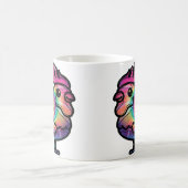 絞り染め コーヒーマグカップ (中央)