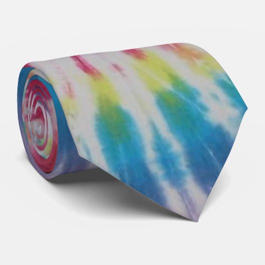 「絞り染め」タイ ネクタイ (ロール)