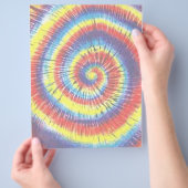 絞り染め チラシ (手)