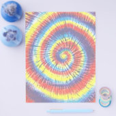 絞り染め チラシ (シングル)