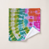 絞り染め バスタオルセット (ウォッシュタオル)