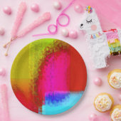 「絞り染め」パーティー紙プレート ペーパープレート (パーティー)