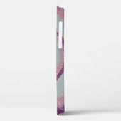 絞り染め – ピースサイン – 紫 Case-Mate iPhoneケース (裏面 / 左)