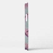 絞り染め – ピースサイン – 紫 Case-Mate iPhoneケース (裏面 / 右)