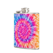 絞り染め フラスク (左)