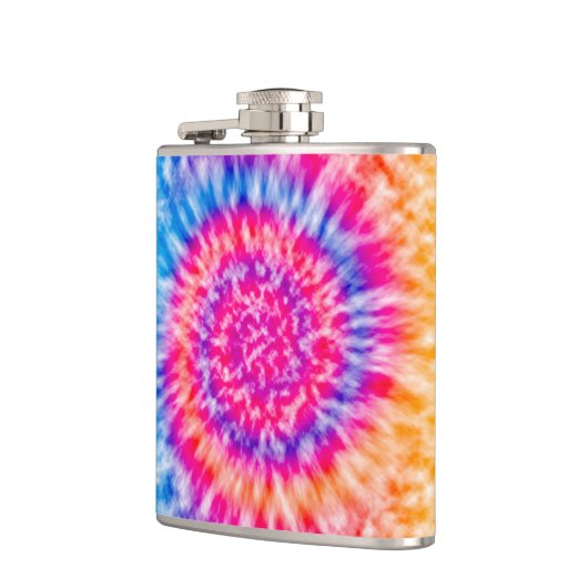 絞り染め フラスク (左)