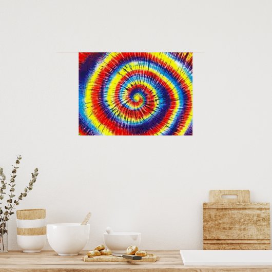 絞り染め ポスター (キッチン)