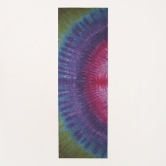 絞り染め ヨガマット (正面)