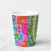 絞り染め 紙コップ (正面)