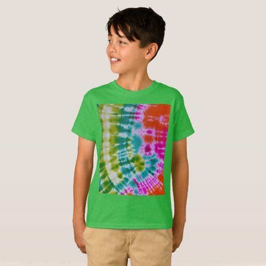 絞り染め Tシャツ (正面フル)