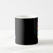 絞り染めBruhその私の学校の最後の日ハッピーグレードゥ コーヒーマグカップ (中央)