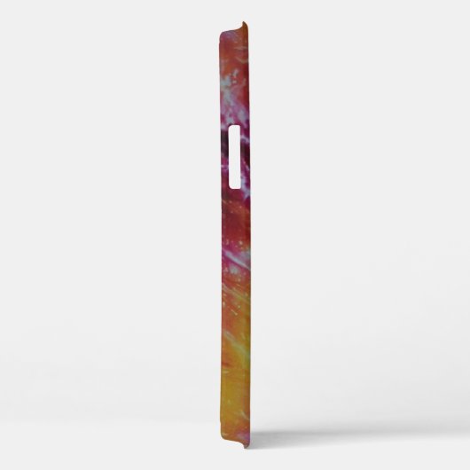 絞り染めiphone 3 ケース – 黄 Case-Mate iPhoneケース (裏面 / 右)