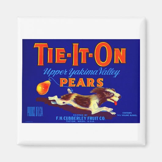 絞り梨 マグネット (正面)