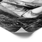 絞り洗濯 ポスター (角)